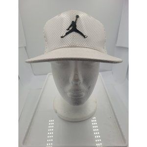 Nike Air Jordan Jumpman Metal Logo Mesh Trucker Snapback Hat - Youth